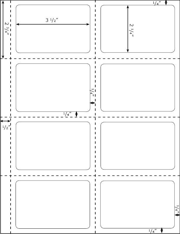 Large Label Template Printable Label Templates