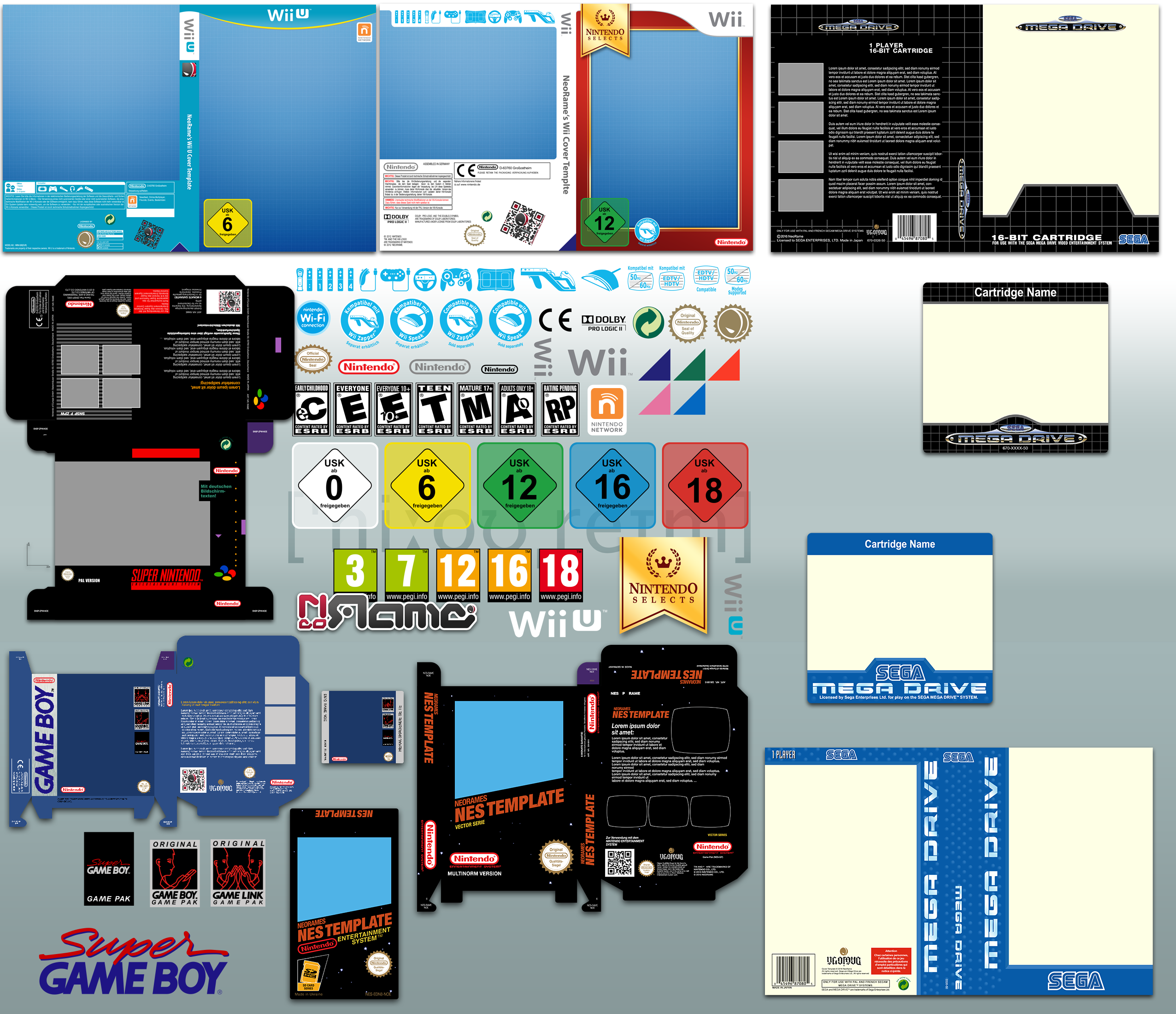 Nes Cartridge Label Template | printable label templates