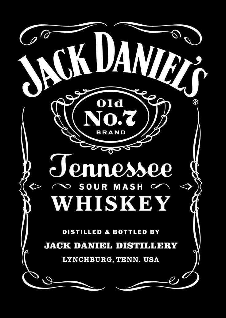Printable Jack Daniels Label printable label templates