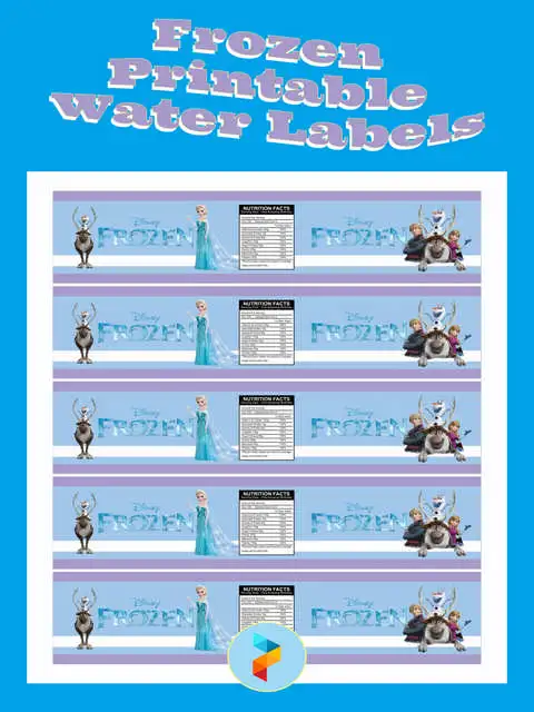 frozen water bottle labels 005