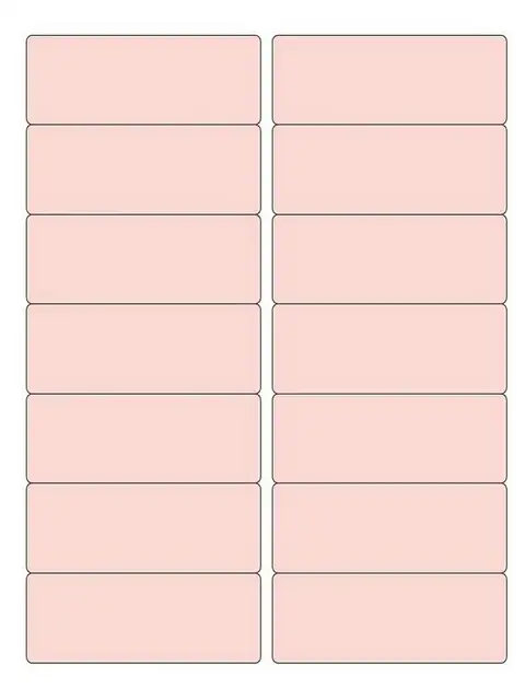 Label Template 14 Per Sheet 03