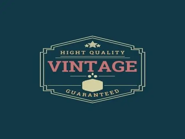 vintage label template 0005