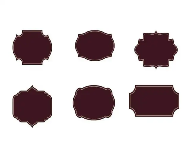 Rustic Label Template