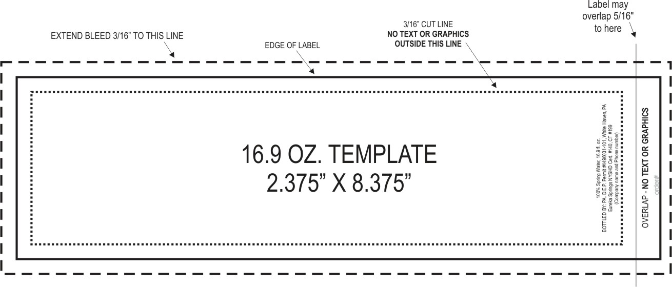 4 Oz Bottle Label Template | printable label templates
