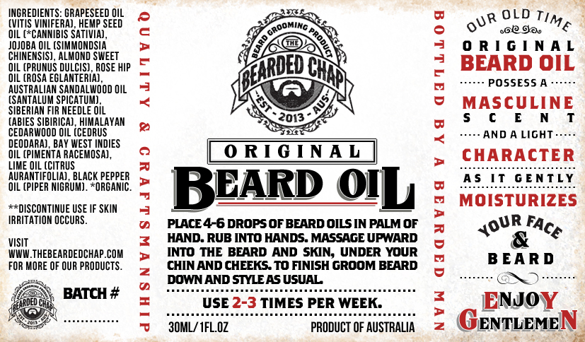 Masculine, Conservative Graphic Design for The Bearded Chap by Masculine, Conservative Graphic Design for The Bearded Chap by