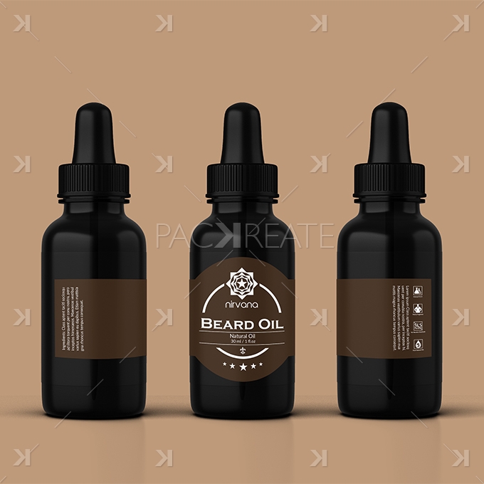 Printable Beard Oil Label Templates Printable Beard Oil Label Templates