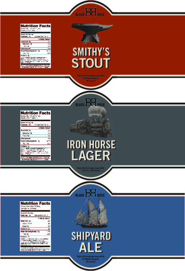 Beer Bottle Label Template printable label templates