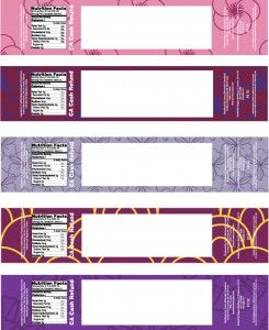 Creative Printable box file label template