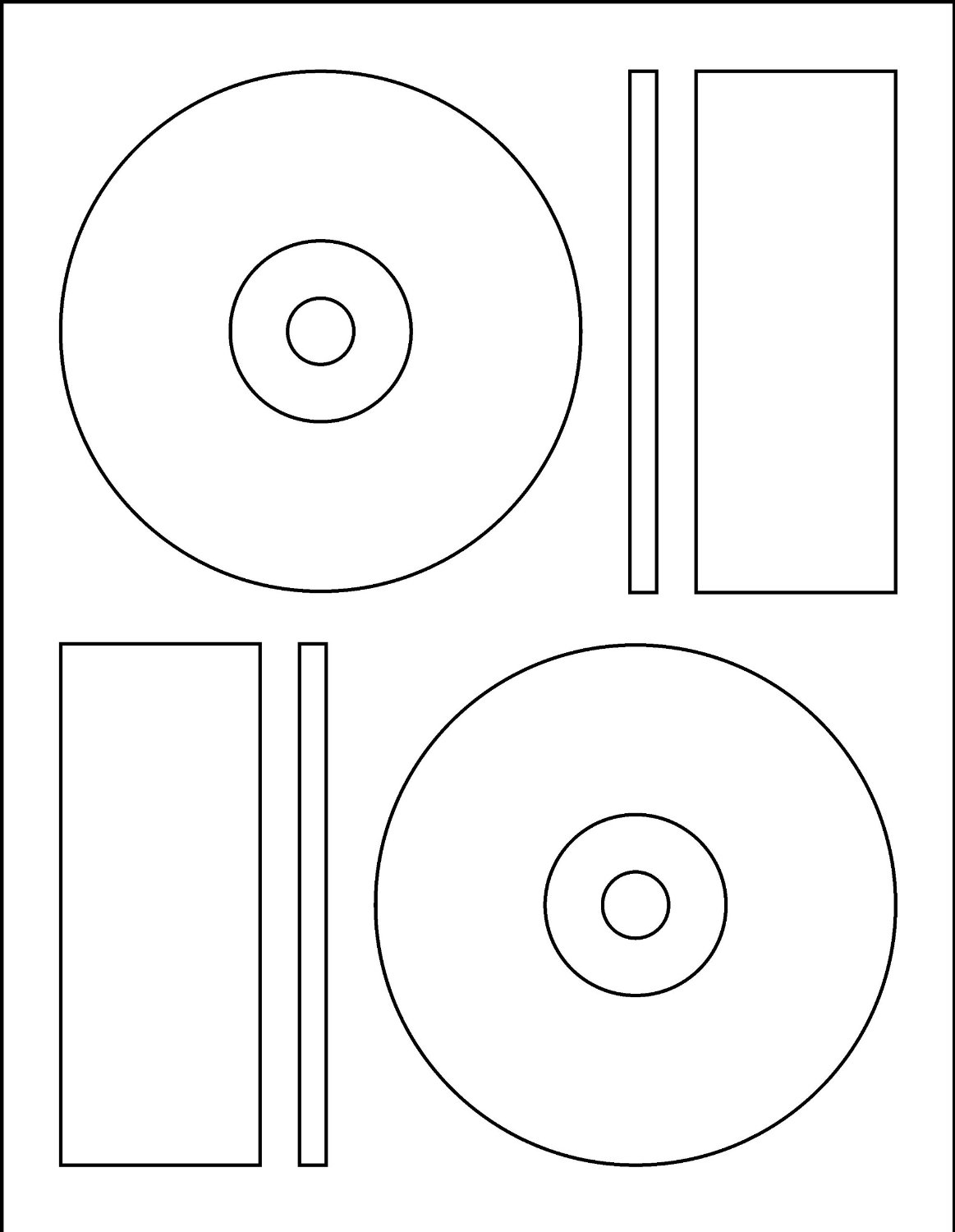 cd labels template printable