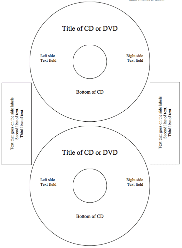 Pro Office CD/DVD Labels Matte Memorex Core Compatible | ProTEKgr