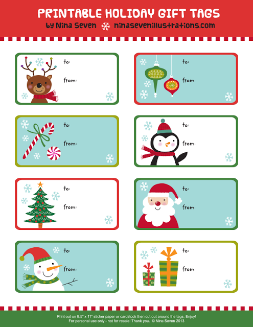 Christmas Labels Ready to Print! | Worldlabel Blog Christmas Labels Ready to Print! | Worldlabel Blog