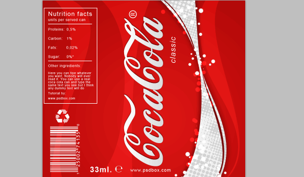 The paper label on the glass Coca Cola bottle can often peel off The paper label on the glass Coca Cola bottle can often peel off