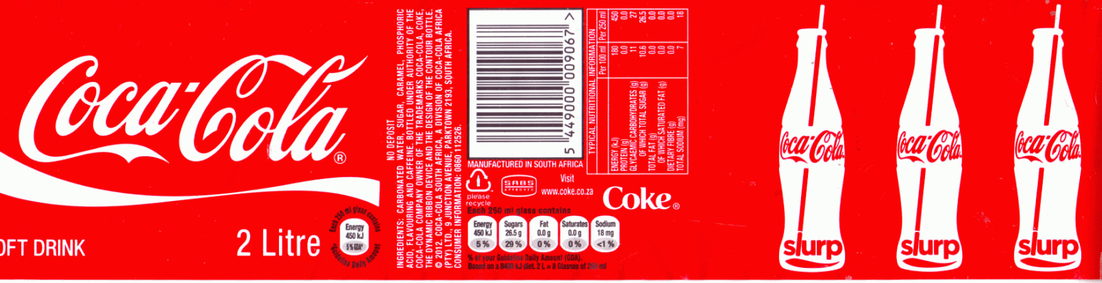 Coca Cola Label Template