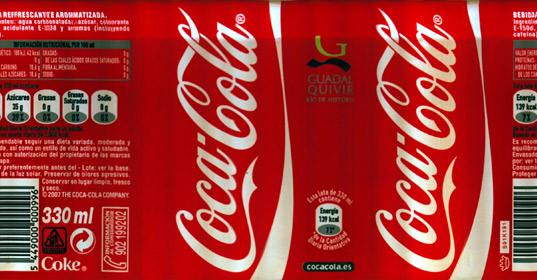 Coca Cola Label Template