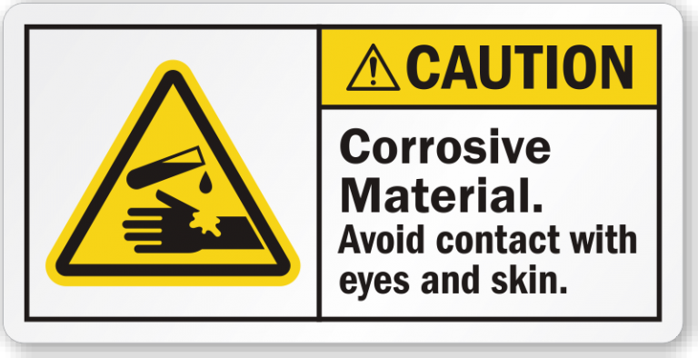Corrosive Label Printable printable label templates Corrosive Label Printable printable label templates