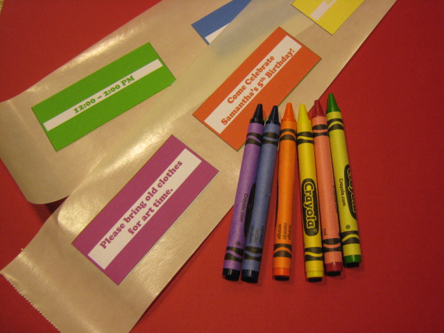 Free Craft Unlimited Crayon Template