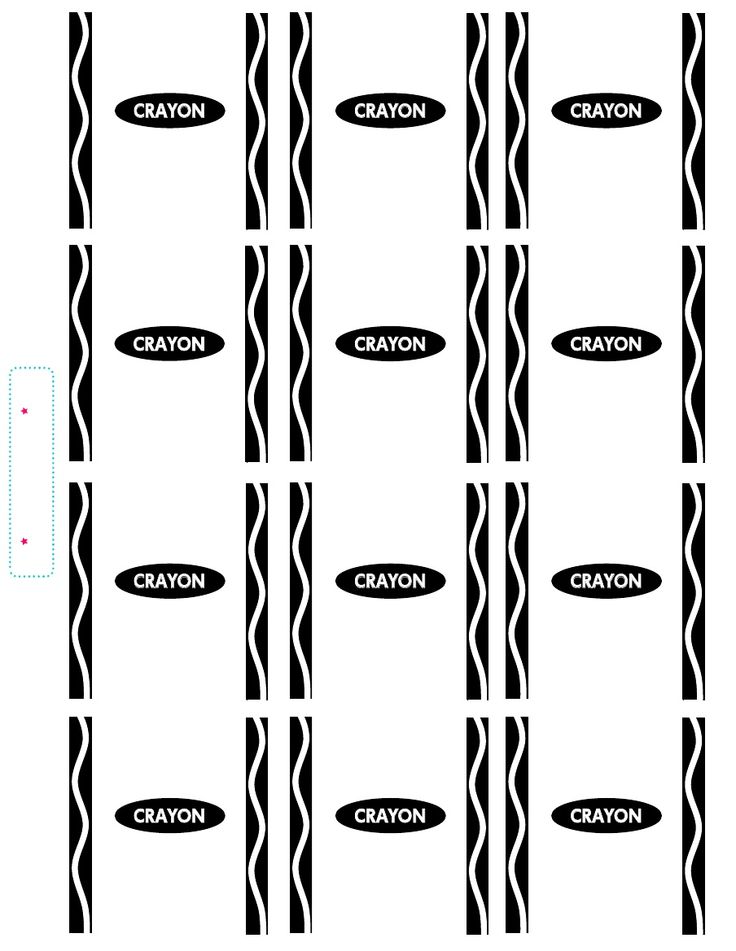 Pretzel Crayon Wrappers crayon printables | Art for Kids Pretzel Crayon Wrappers crayon printables | Art for Kids