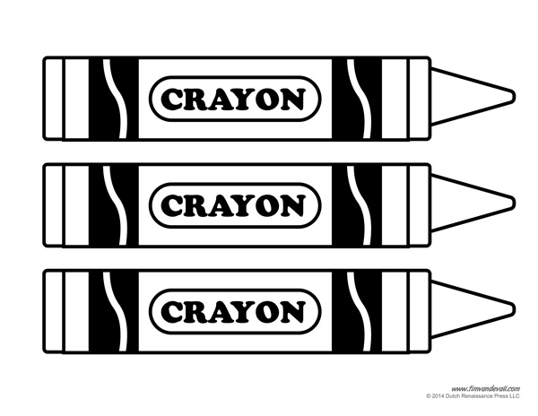 Pretzel Crayon Wrappers crayon printables | Art for Kids 