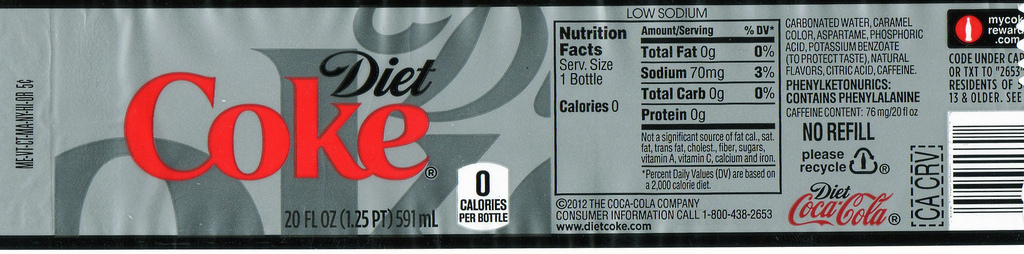 Images of Printable Coke Label For #SC