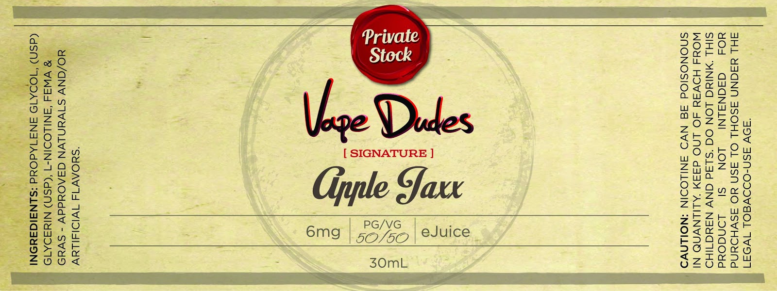 e juice label template download