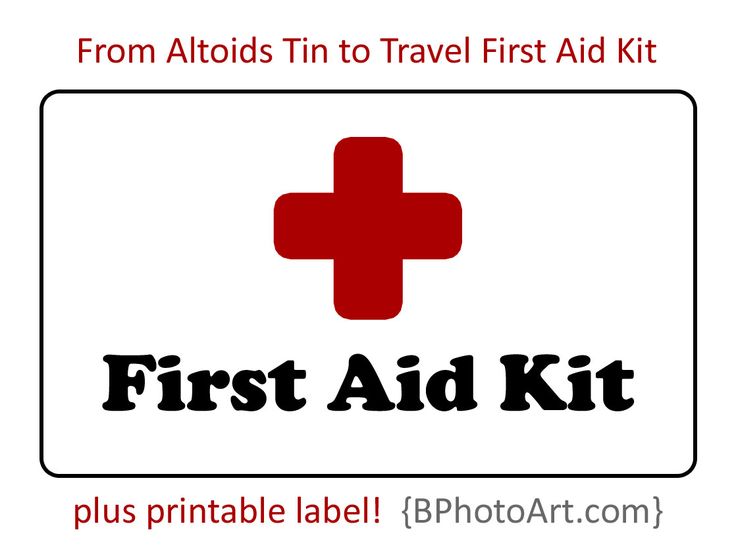 First Aid Stickers First Aid Labels