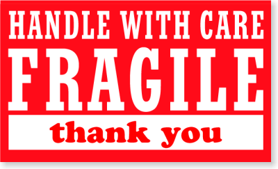 Free Fragile Shipping Labels