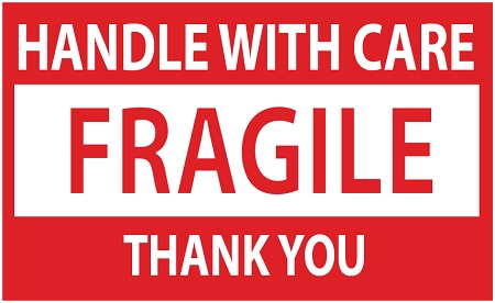 Free Fragile Shipping Labels