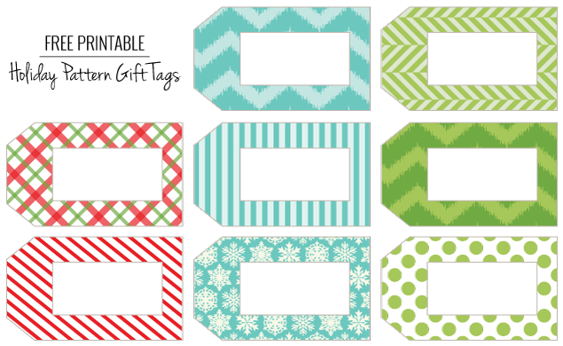 14 Gift Tags Template | Tip Junkie