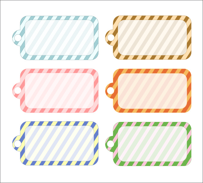 Gift Label Template