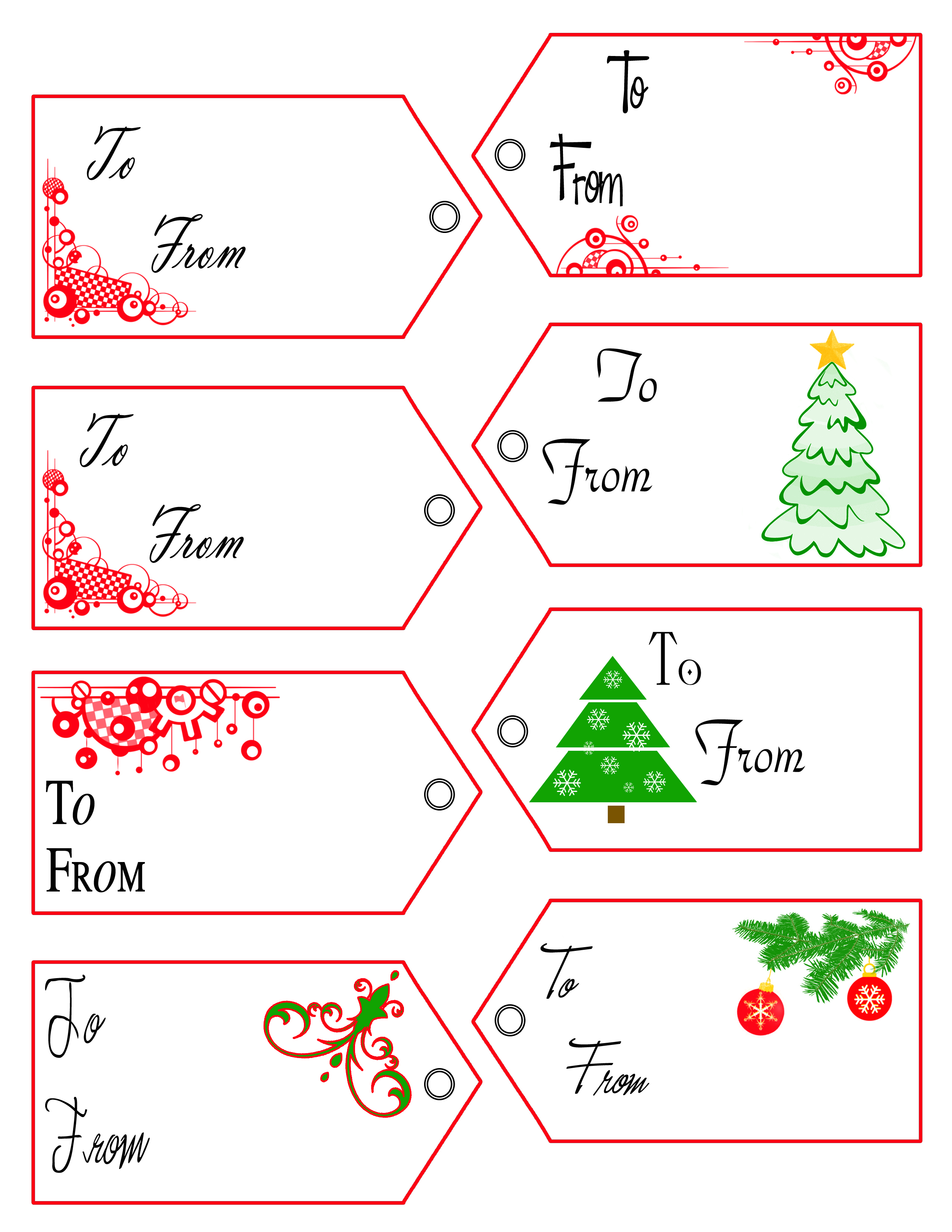 Gift Label Template ideas
