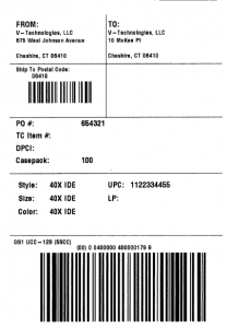 Gs1 128 Label Template | printable label templates