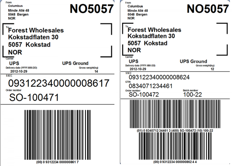 Gs1 128 Label Template printable label templates