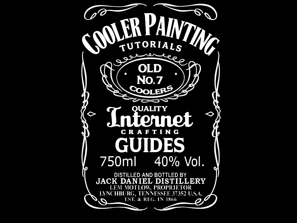 Download Jack Daniels Label Template | printable label templates