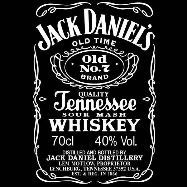 Jack Daniels Label Template