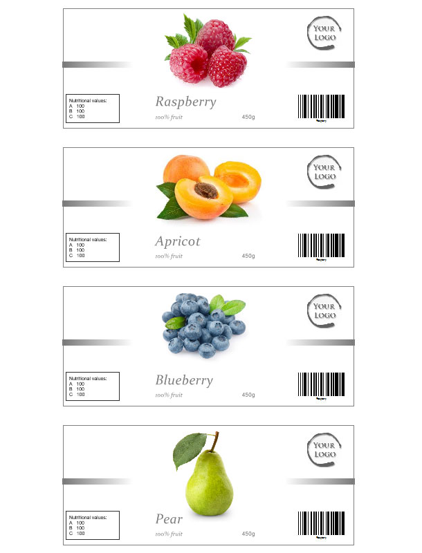 jam jar label template printable label templates