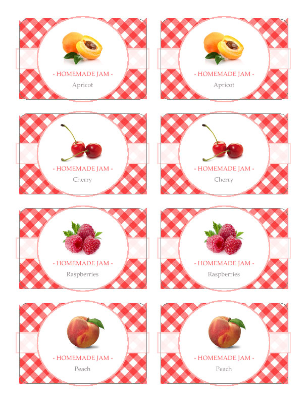 Great British Summer Apricot Jam Jar Labels. You can edit and use 