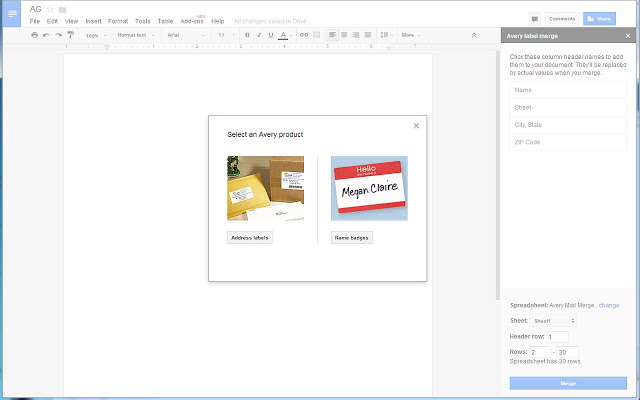 Use Google Docs to Create Labels Use Google Docs to Create Labels