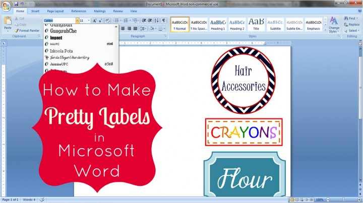 How to Create a Microsoft Word Label Template OnlineLabels.com