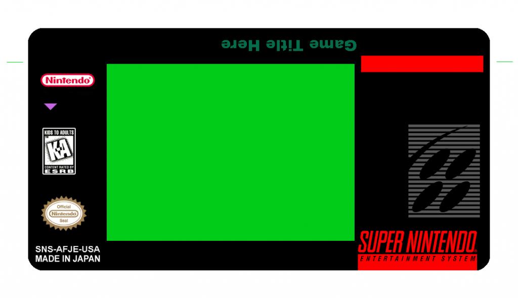 Nes Cartridge Label Template Printable Label Templates