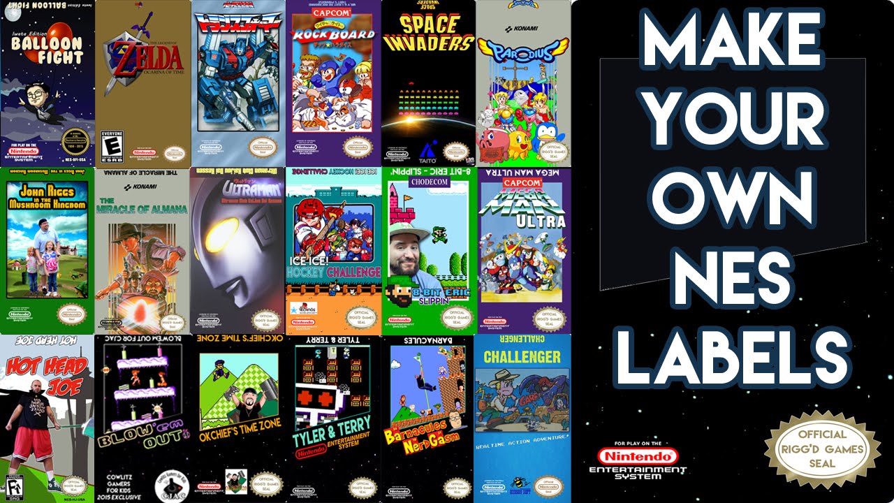 nes label template by killdoser666 on DeviantArt nes label template by killdoser666 on DeviantArt