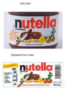 Nutella Label Template | printable label templates