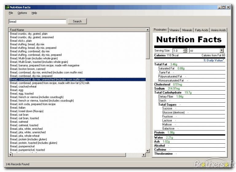 Nutrition Label Template Excel printable label templates