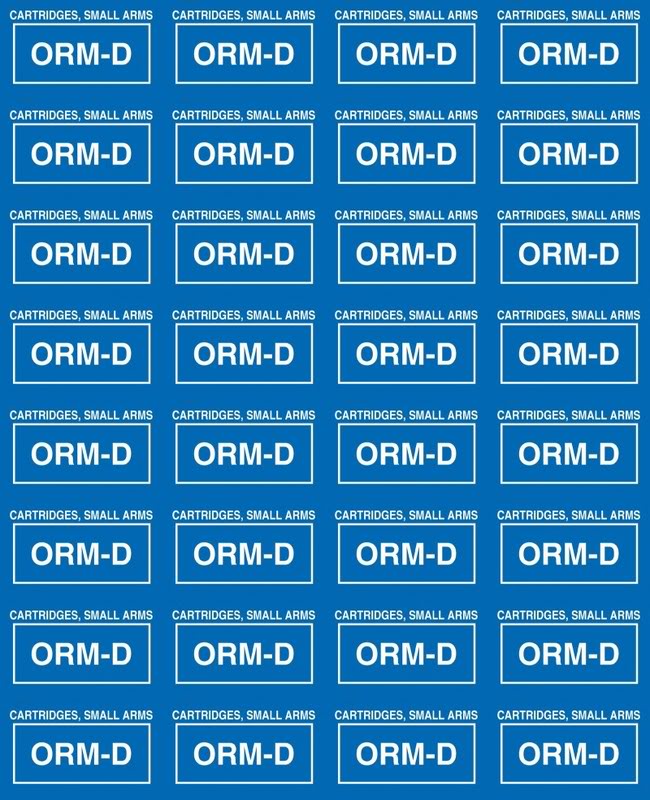 Orm D Label Printable Orm D Label Printable