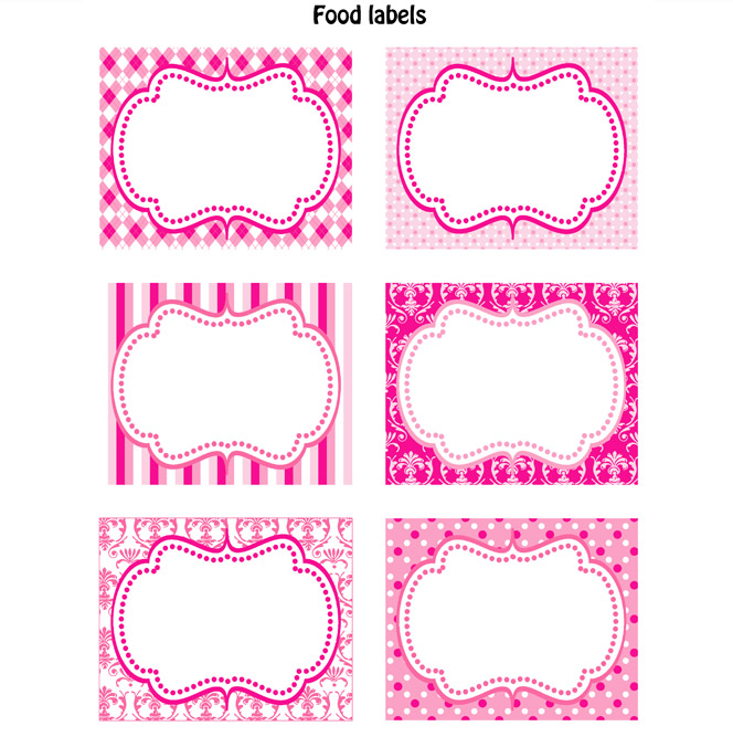 Printable Food Label | printable label templates