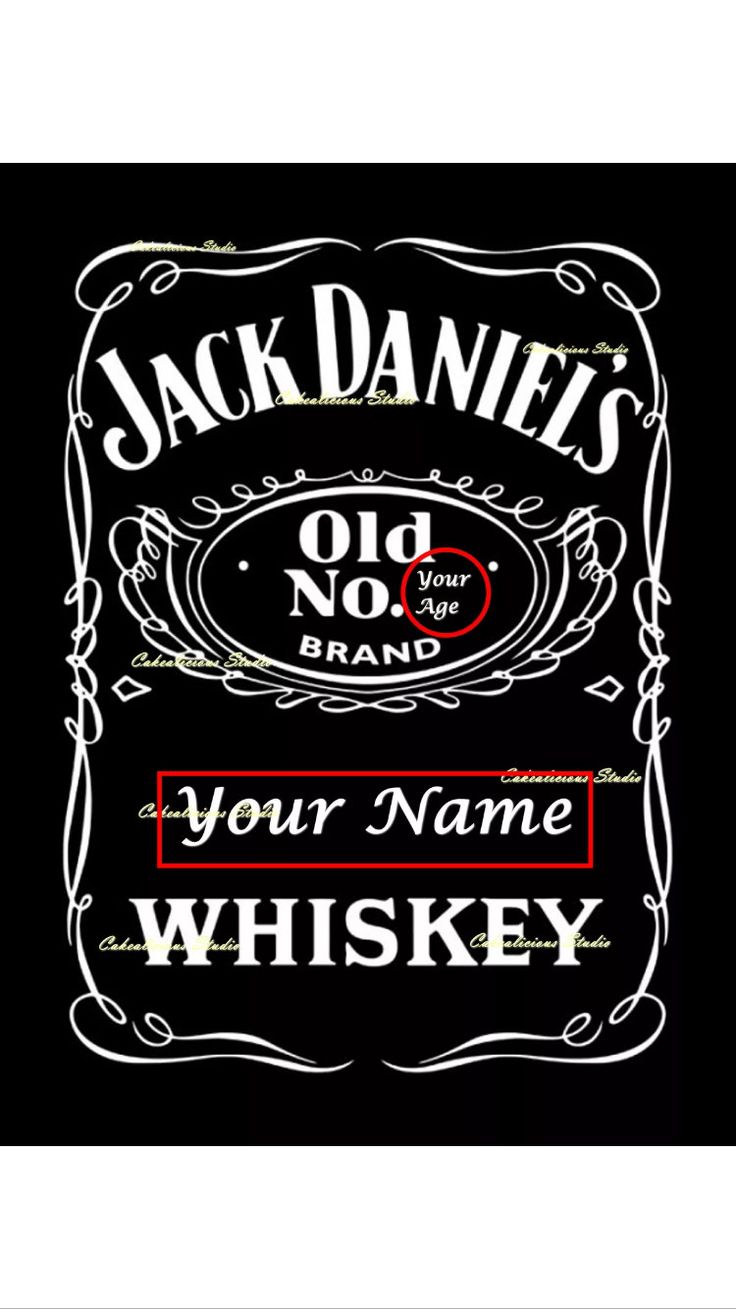 Printable Jack Daniels Label | printable label templates