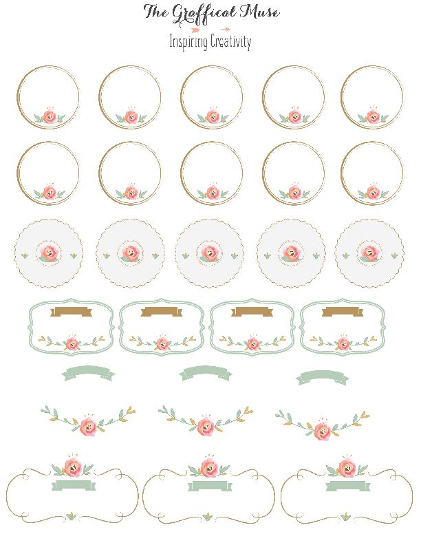 Free Printable Vintage Style Label Stickers The Graffical Muse