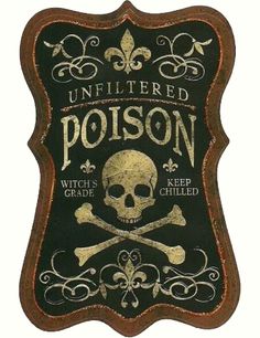 Vintage Poison Labels | Call Me Victorian Vintage Poison Labels | Call Me Victorian