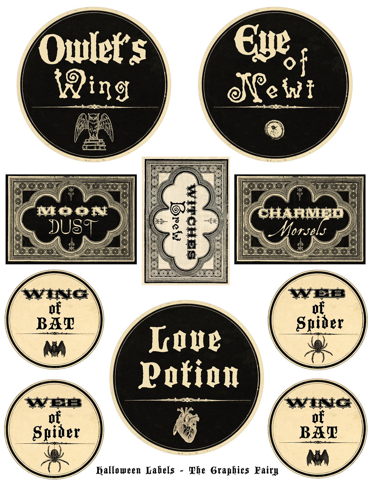 Vintage Poison Labels | Call Me Victorian