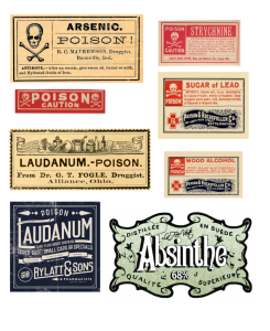 printable poison label printable label templates