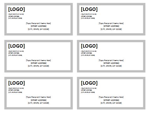 Usps Shipping Label Template | rubybursa.com